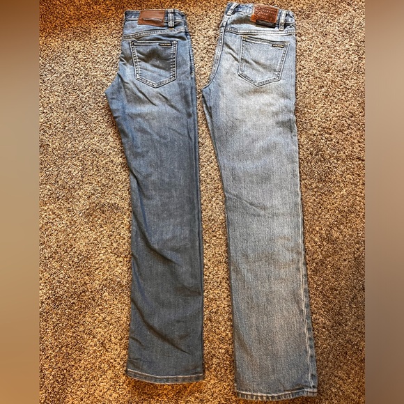 Volcom Boys Youth Sz 26 (12) Vorta Jeans - Picture 4 of 4